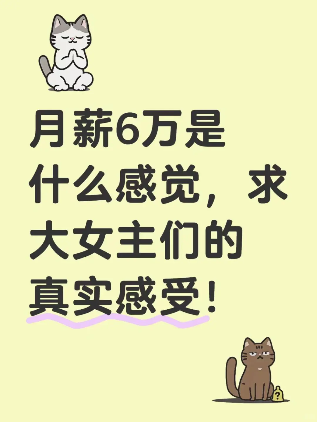 大女主们，月薪6万是什么感受