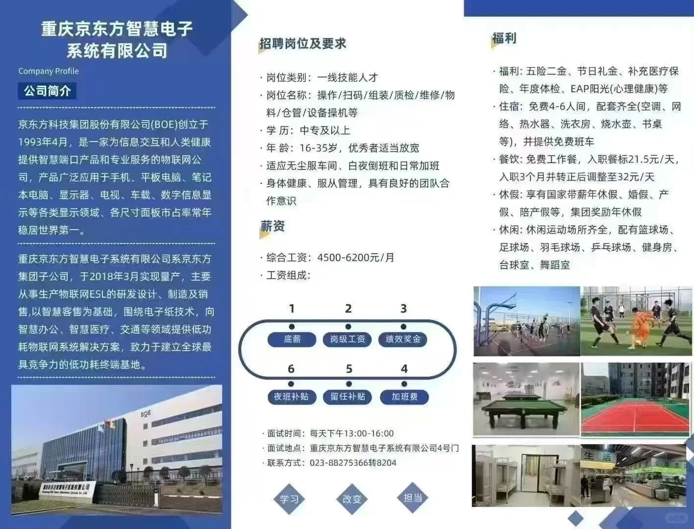 重庆京东方智慧企业直招