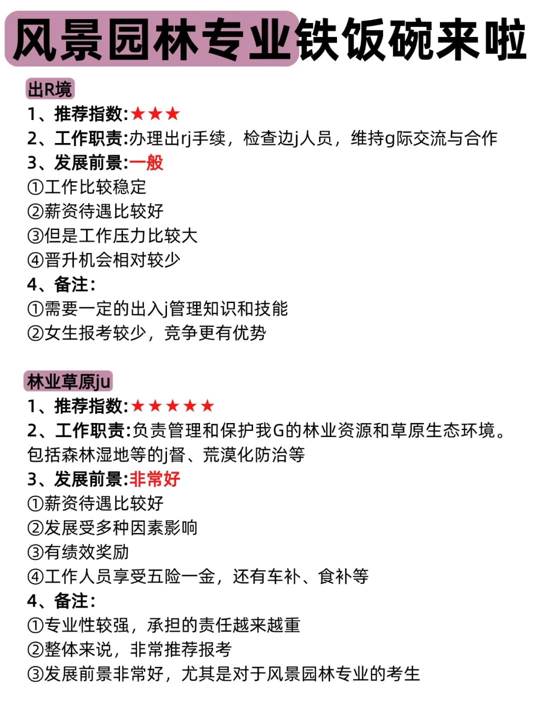 属于风景园林专业的铁饭碗来啦