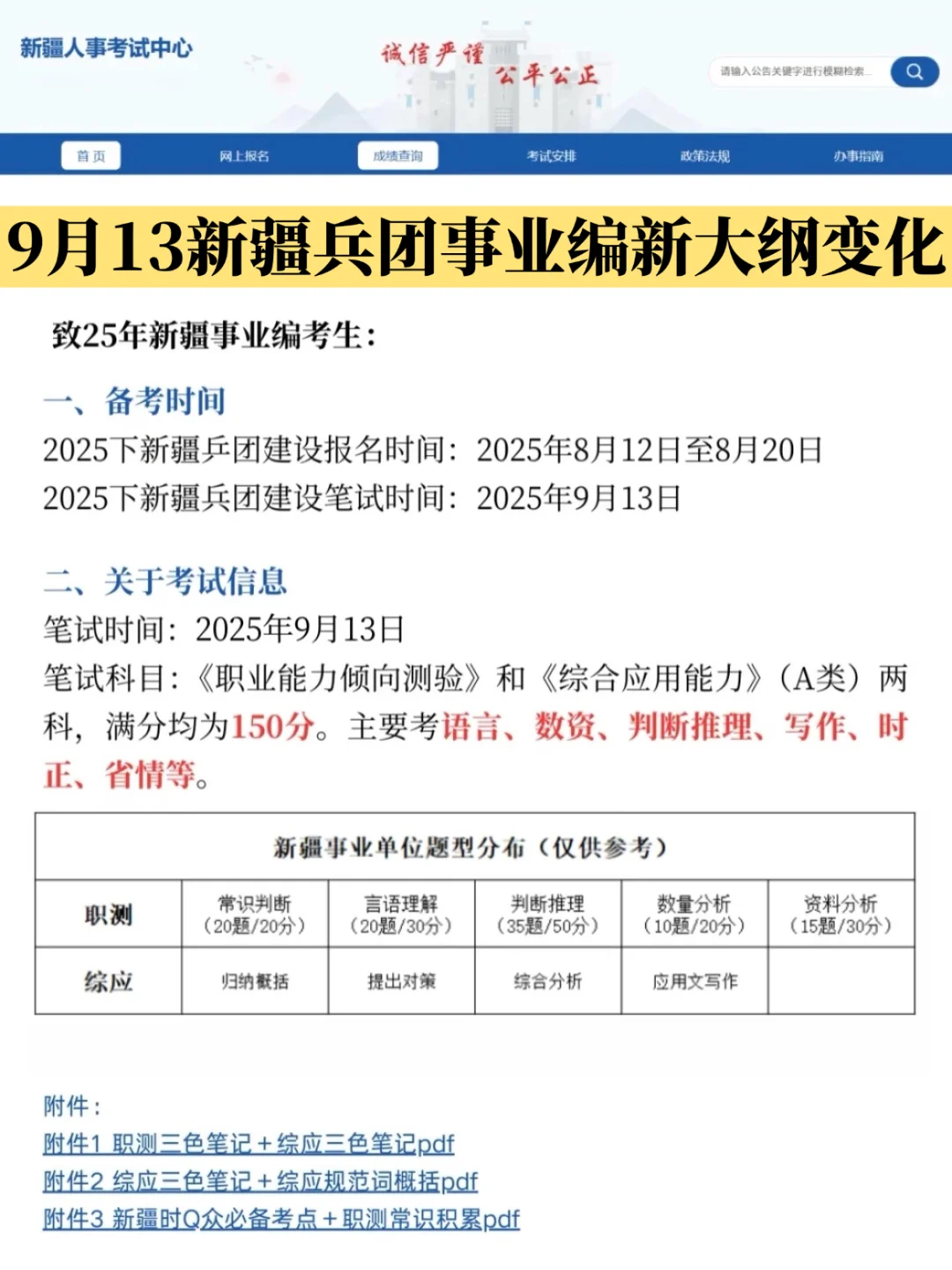 巨累!但是能过9.13新疆兵团事业编啊!