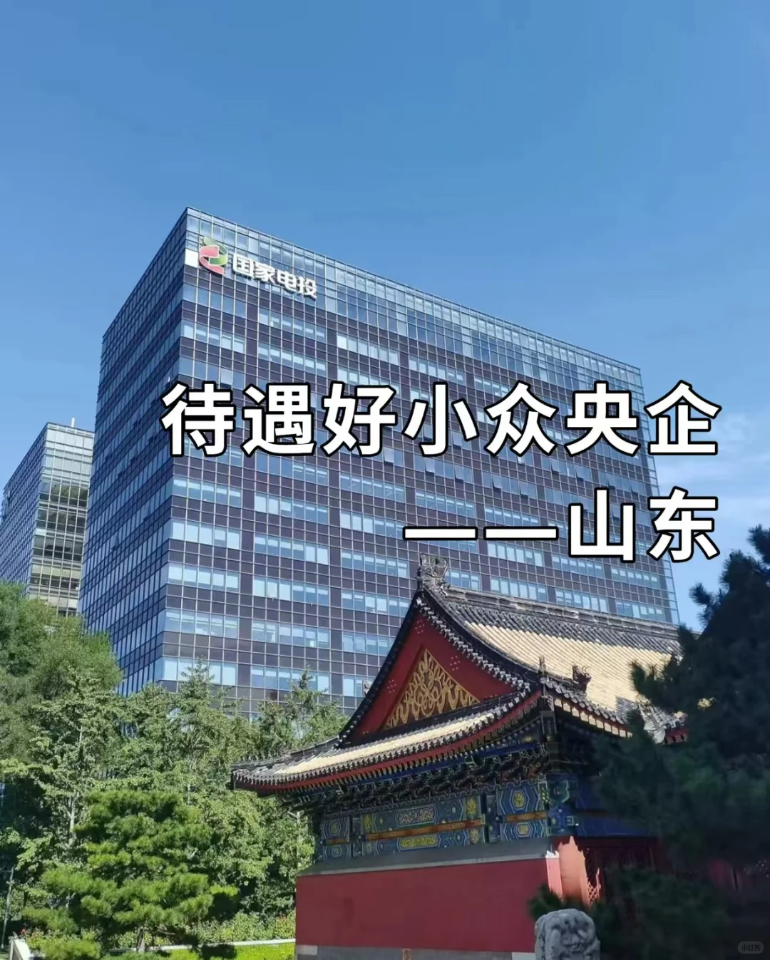 待遇好小众央企——山东