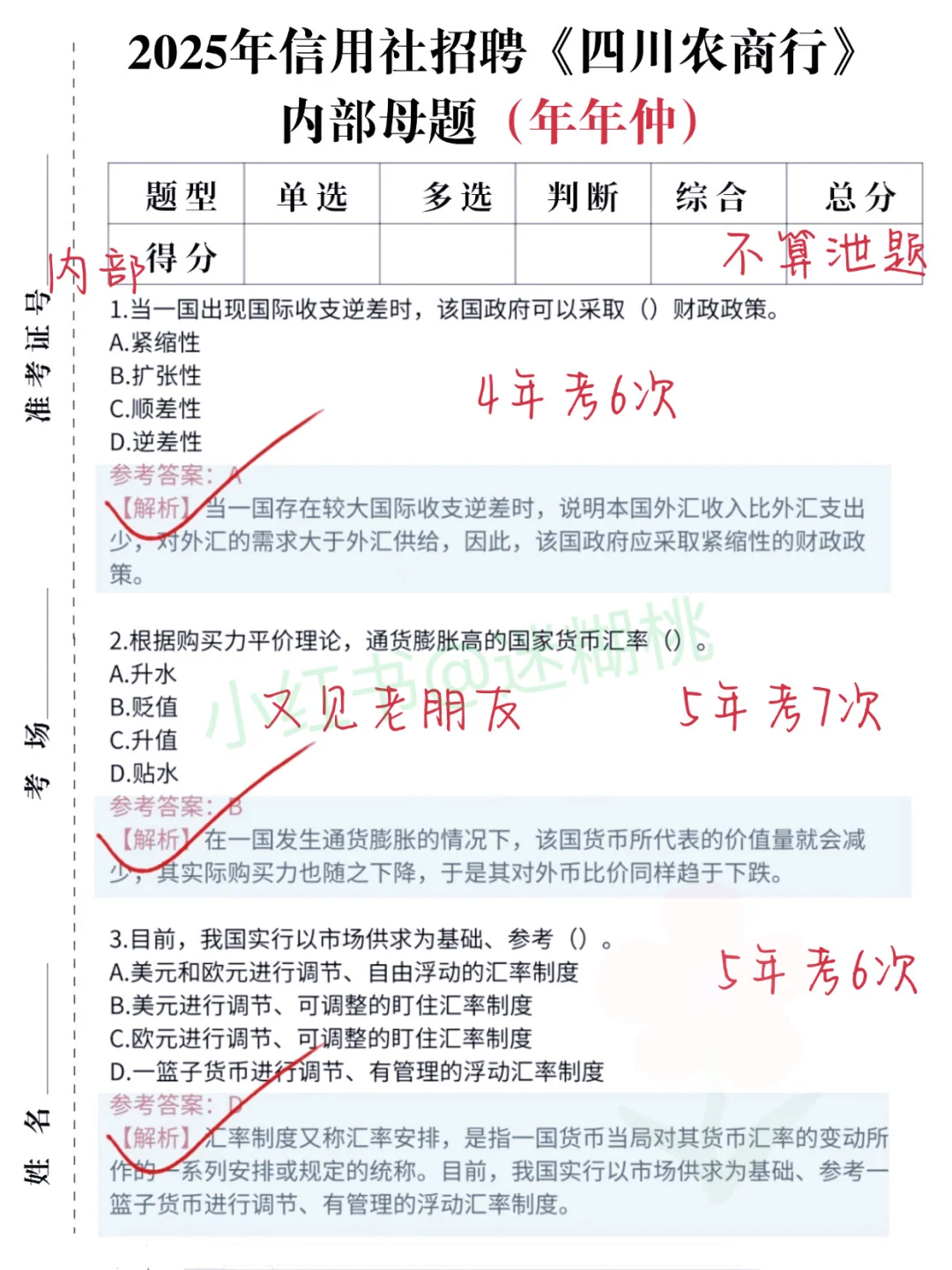 8.31四川农商行社招急救版，89分，只背3天