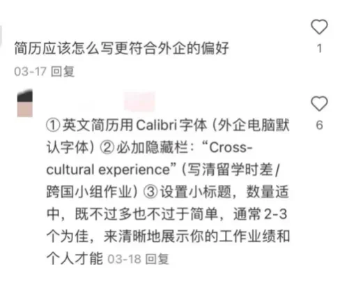 终于知道为啥有的留子找外企工作那么有脑子