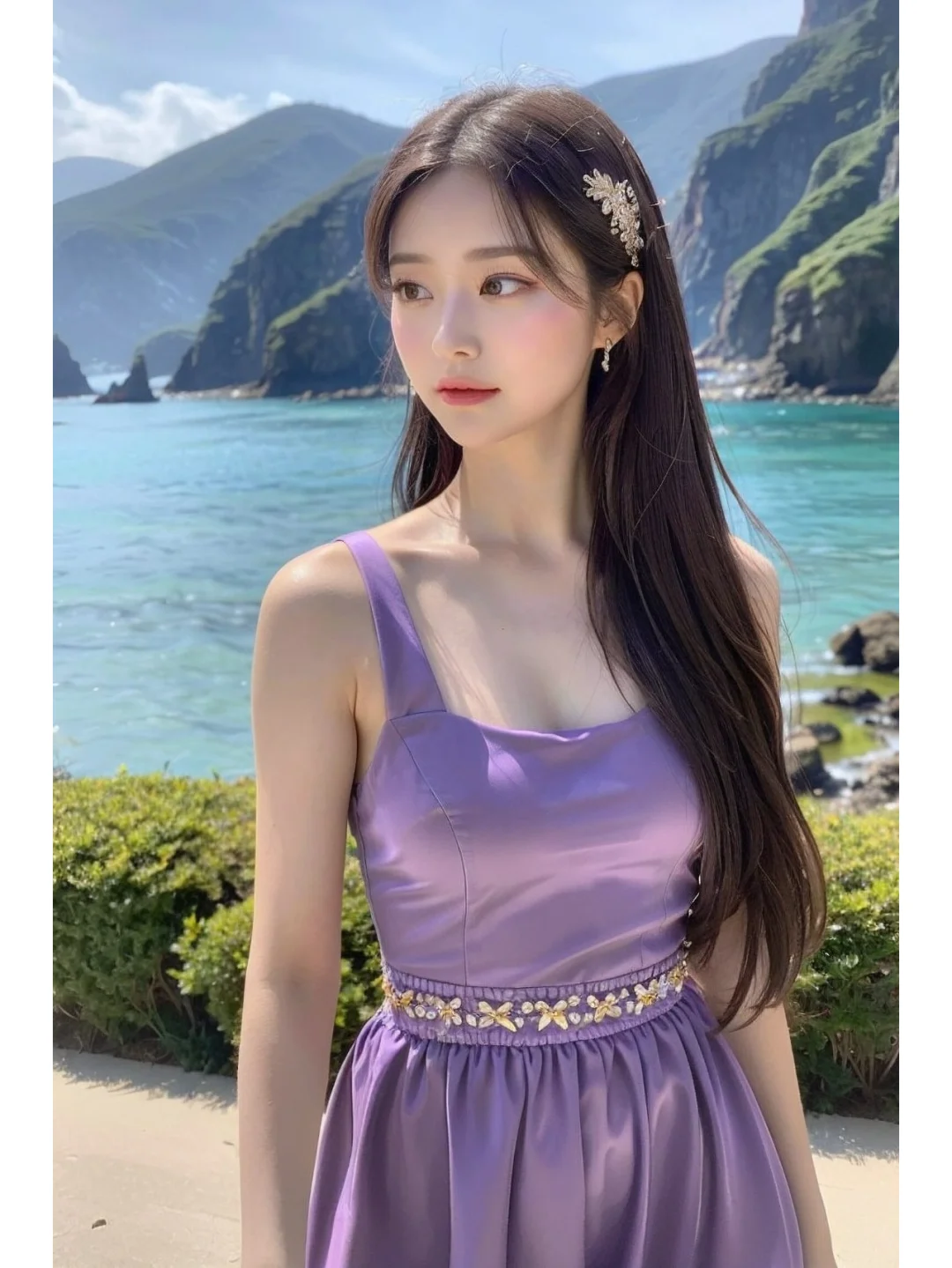 跟AI美女学日常出游穿搭