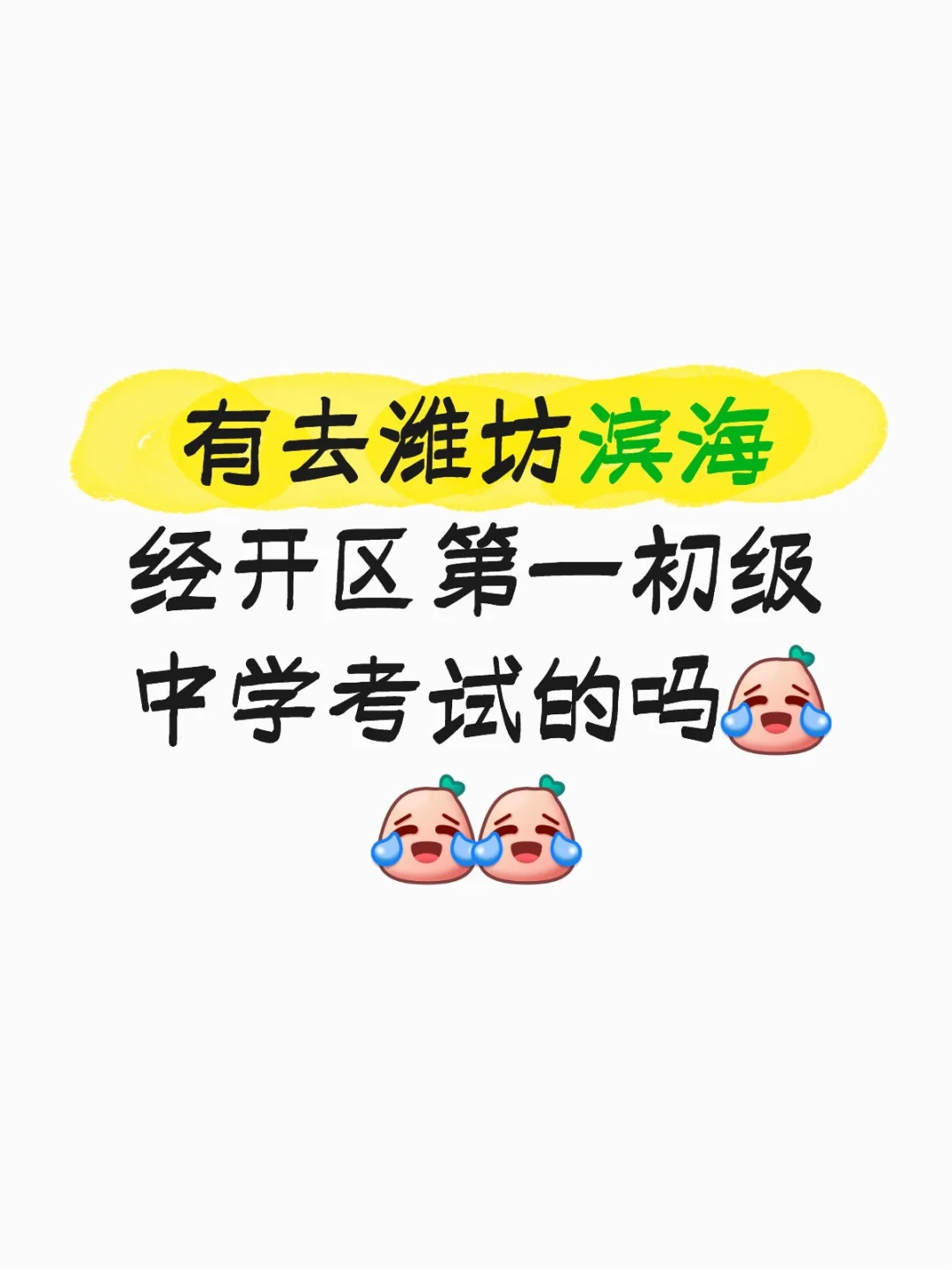 8.30号潍坊滨海聘任考试
