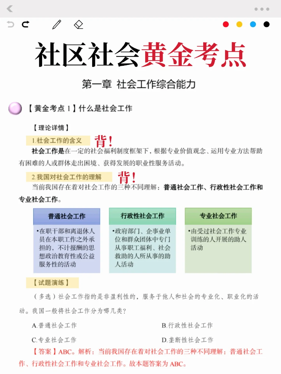 给社区工作者招聘裸考的人，一个暗黑偏方！