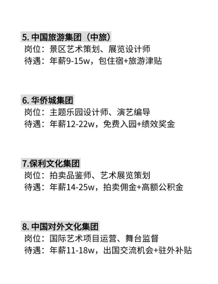 近期秋招艺术类可投央国企!!!