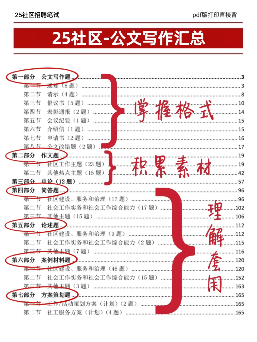 9月开始备考社区招聘，觉得学不完的，直接抄