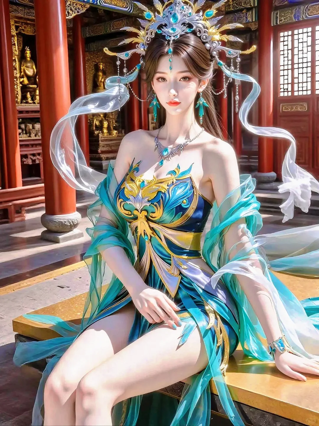 国漫女神绘画壁纸