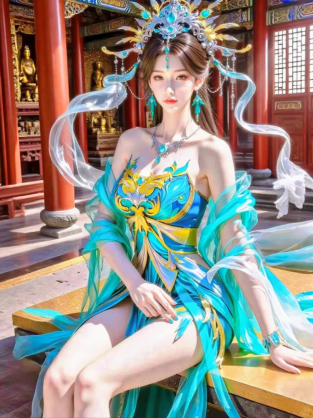 国漫女神绘画壁纸
