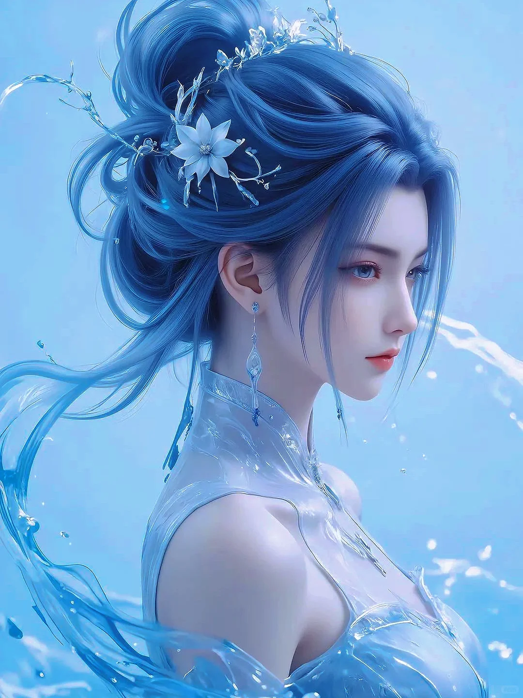 国漫女神绘画壁纸