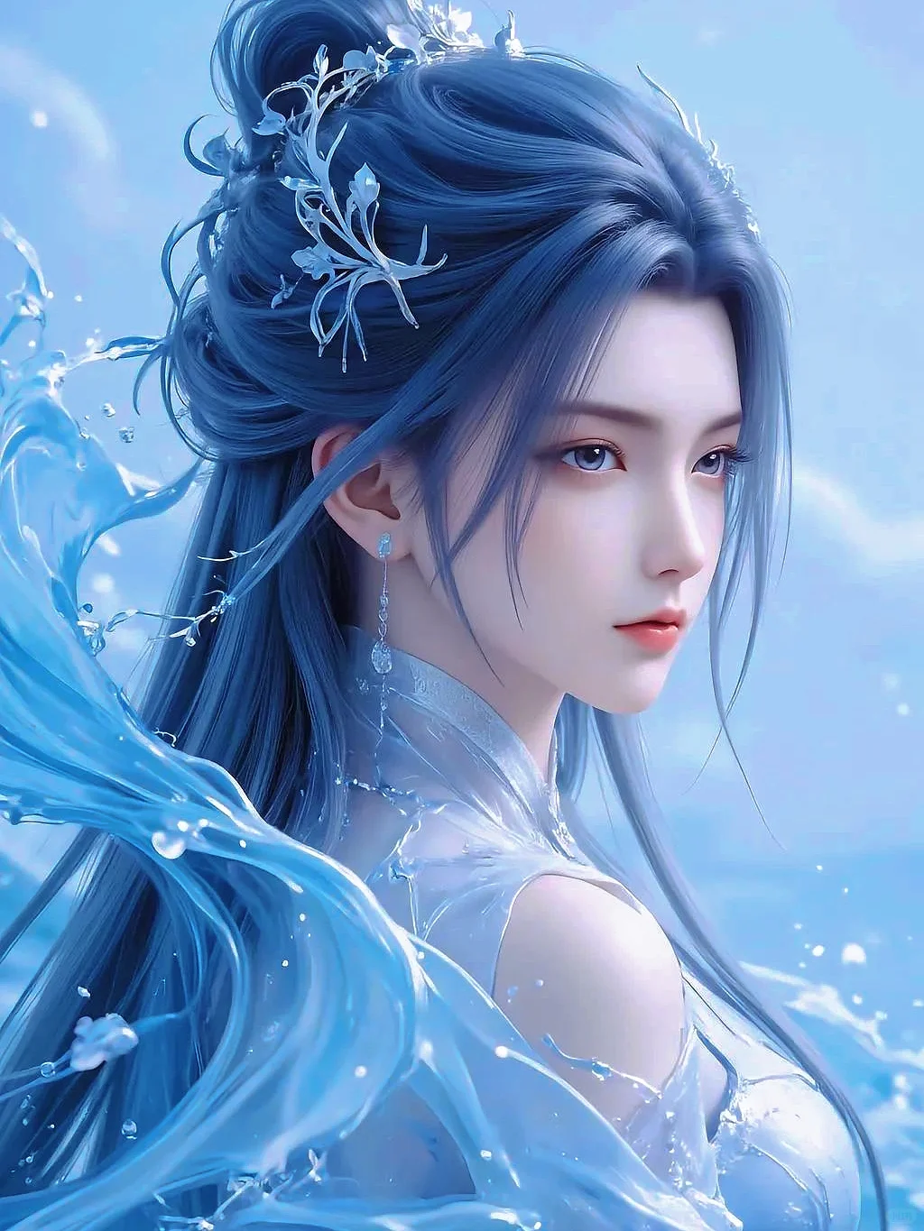 国漫女神绘画壁纸