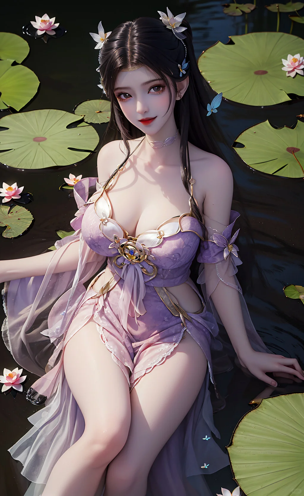整理这套纯欲风插画壁纸,每一帧都美到窒息