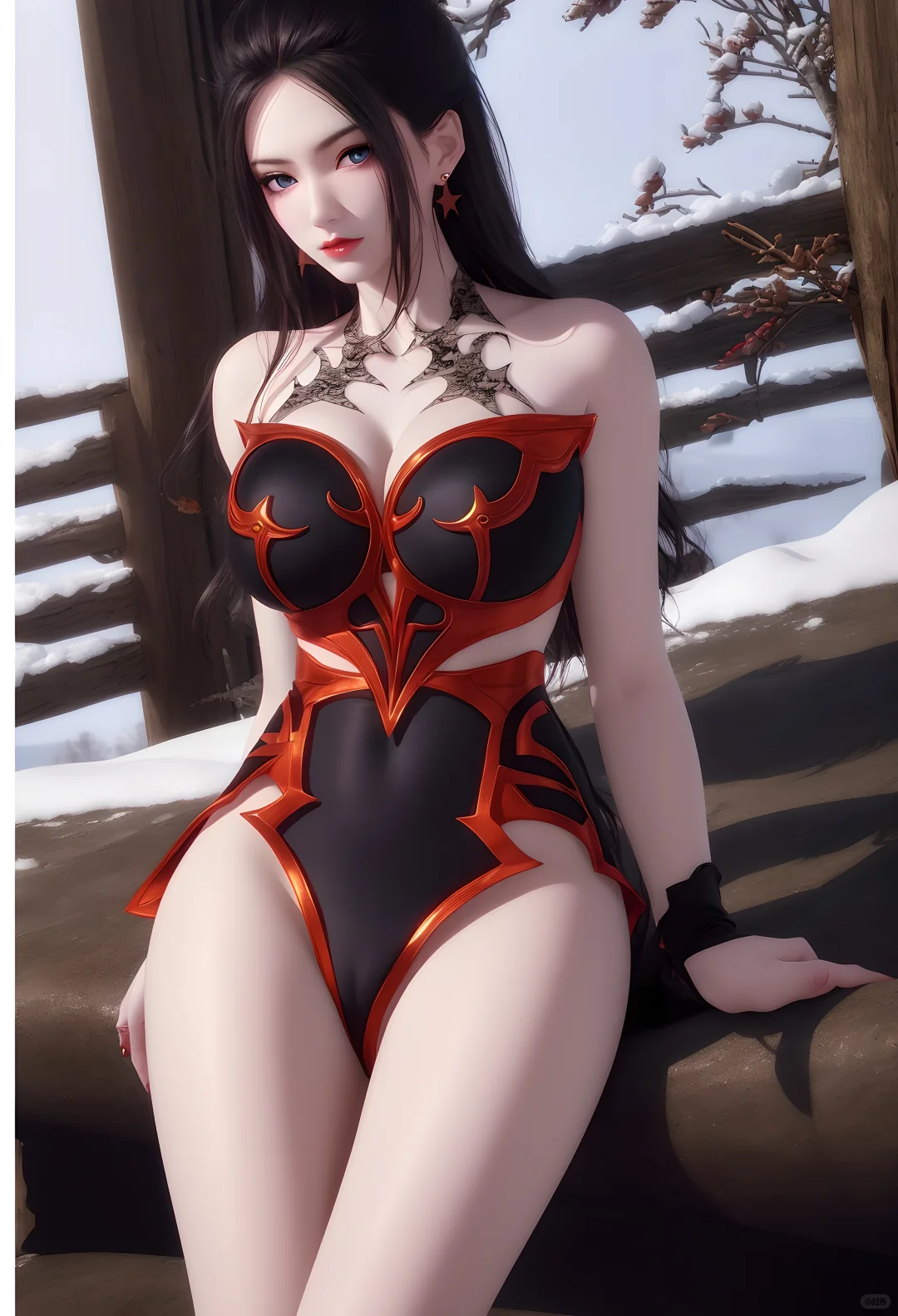 整理这套纯欲风插画壁纸,每一帧都美到窒息