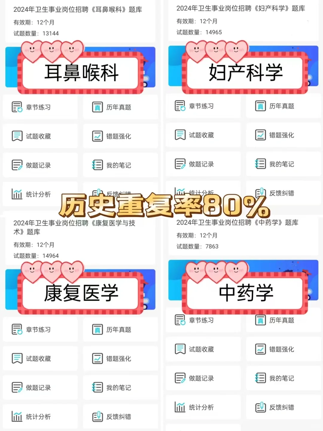 24卫健委招聘，无非就这个App，重复率89%