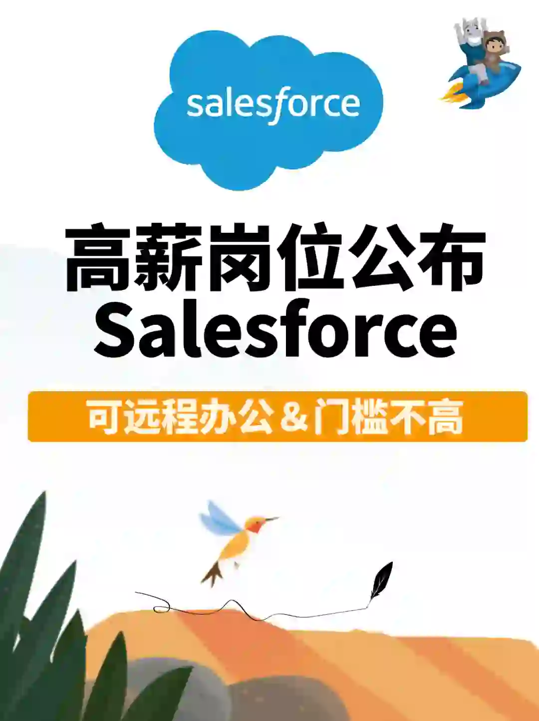 救命🆘!Salesforce竟然有这8个💰多的岗位!