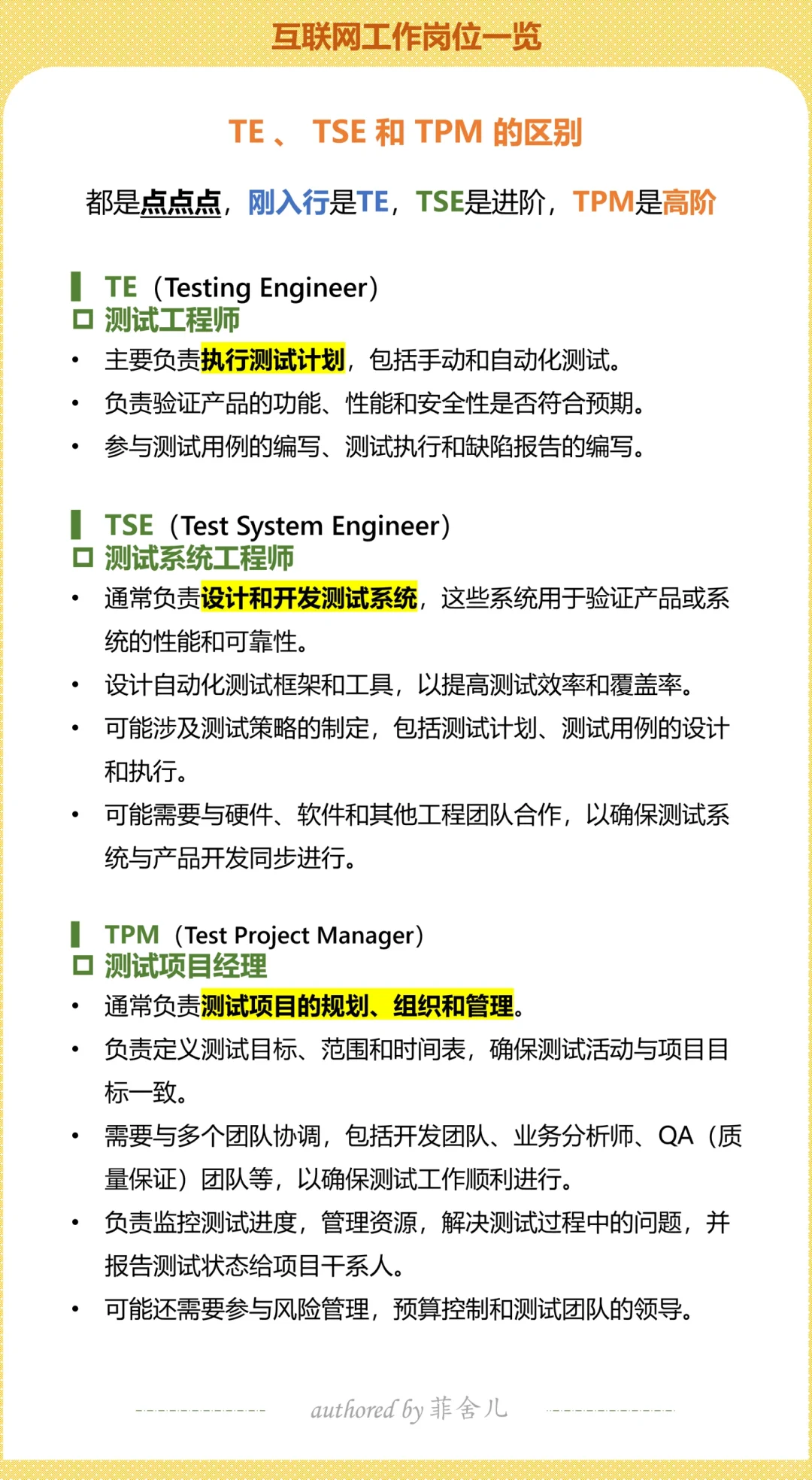 入行互联网，这些岗位缩写不能不知道