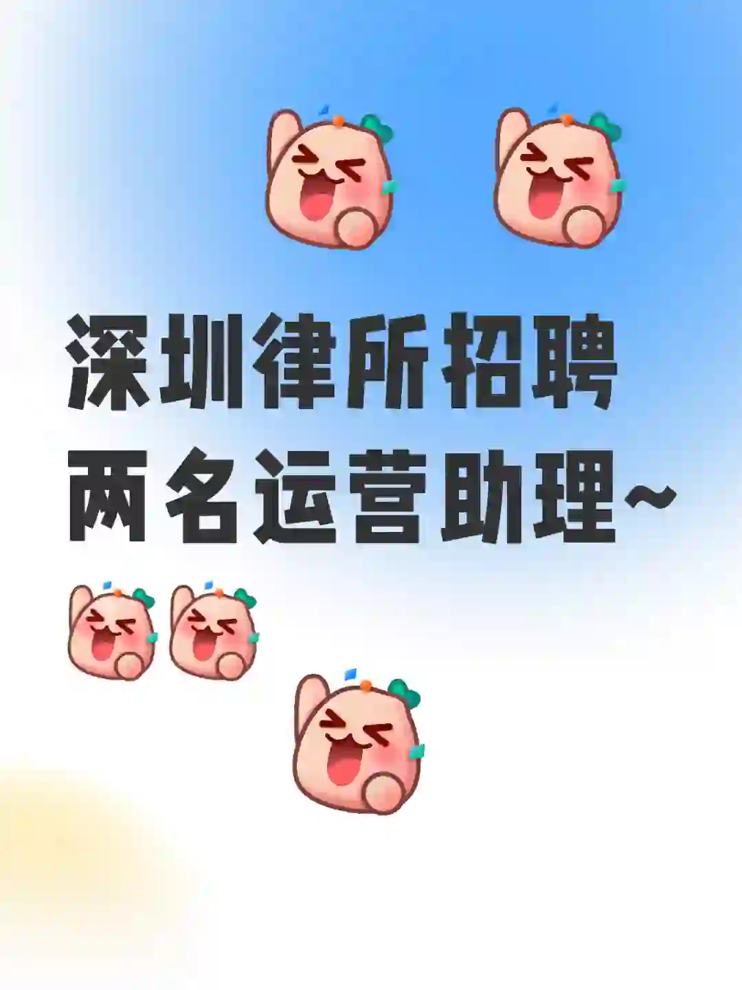 招聘运营助理
