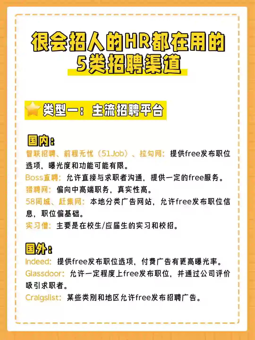 很会招人的HR都在用的5类招聘渠道