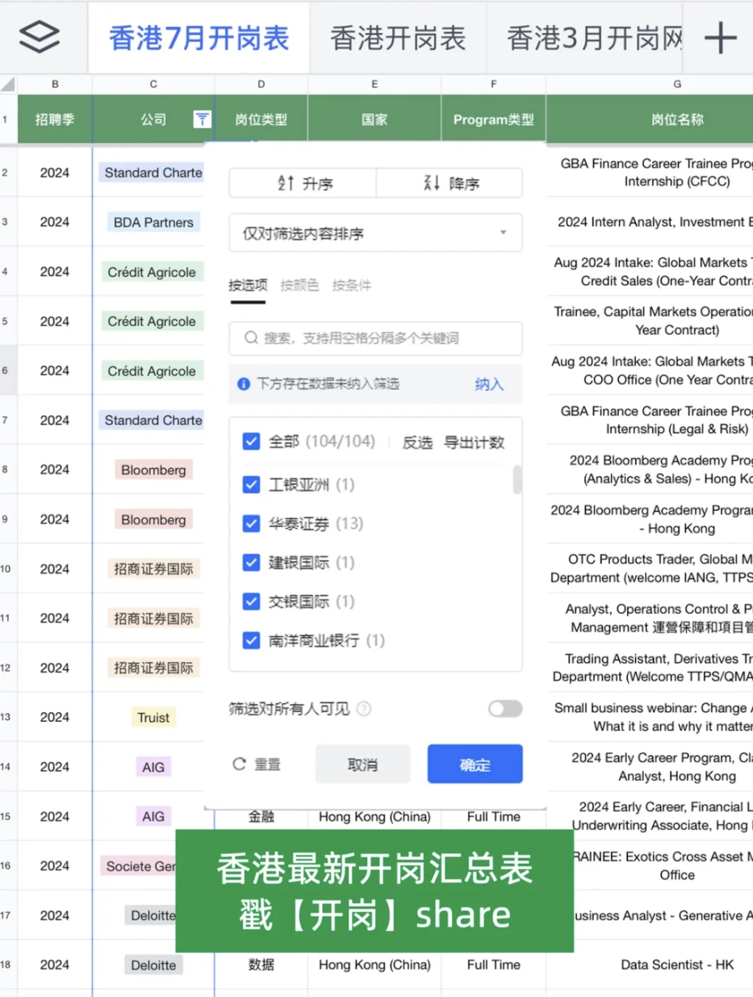 🇭🇰好险，差点错过这么多香港秋招