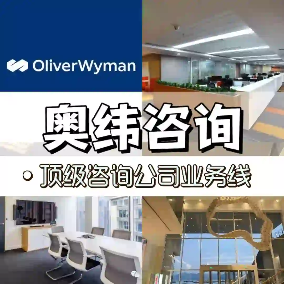 顶级战略咨询公司 奥纬招实习继任 base北京