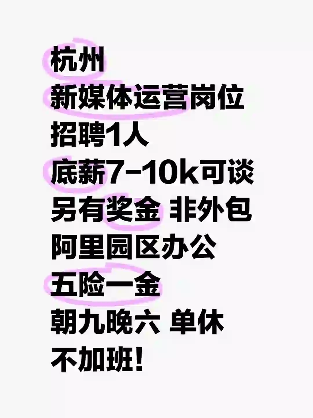 杭州 招聘 新媒体运营