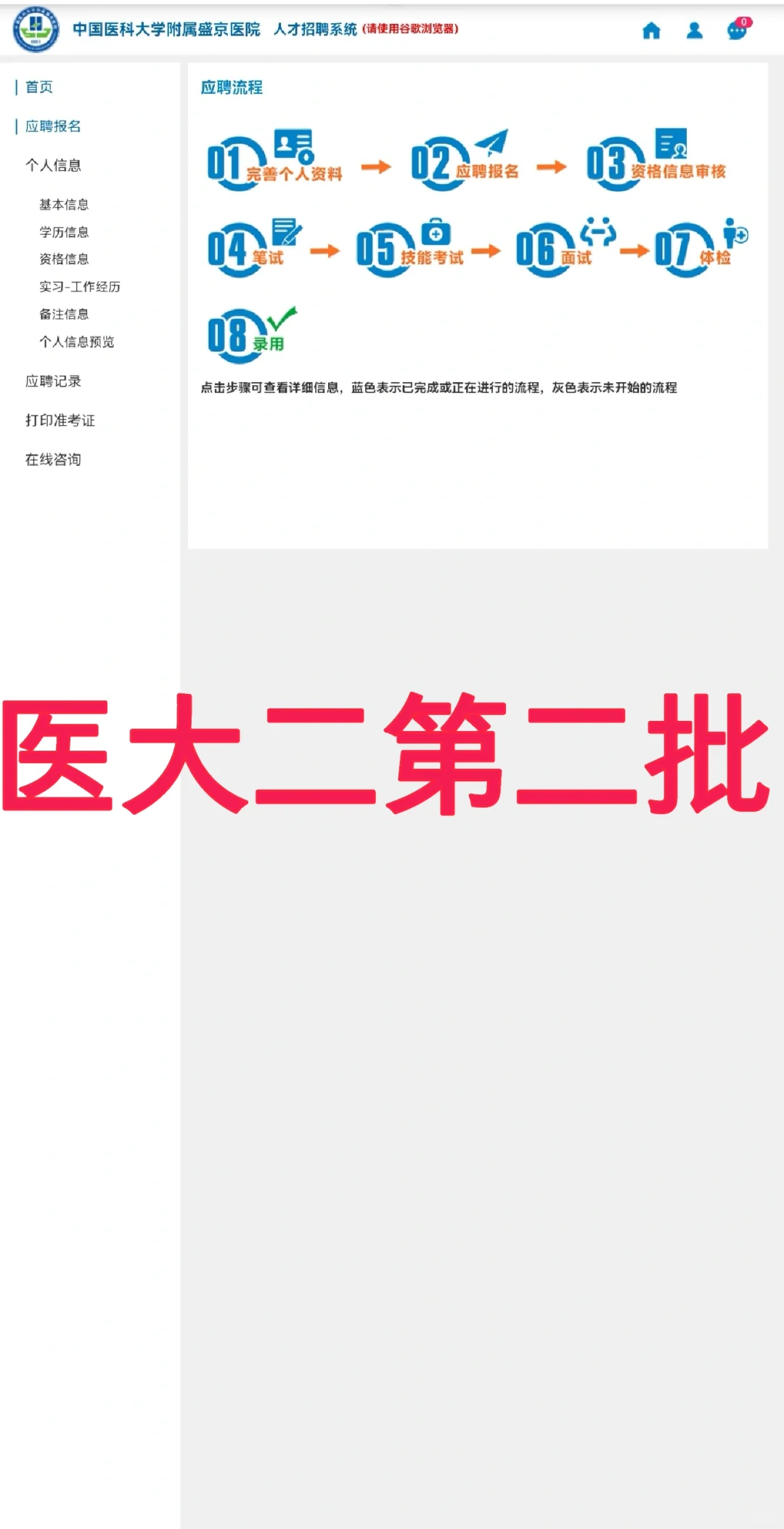 盛京医院第二批招聘