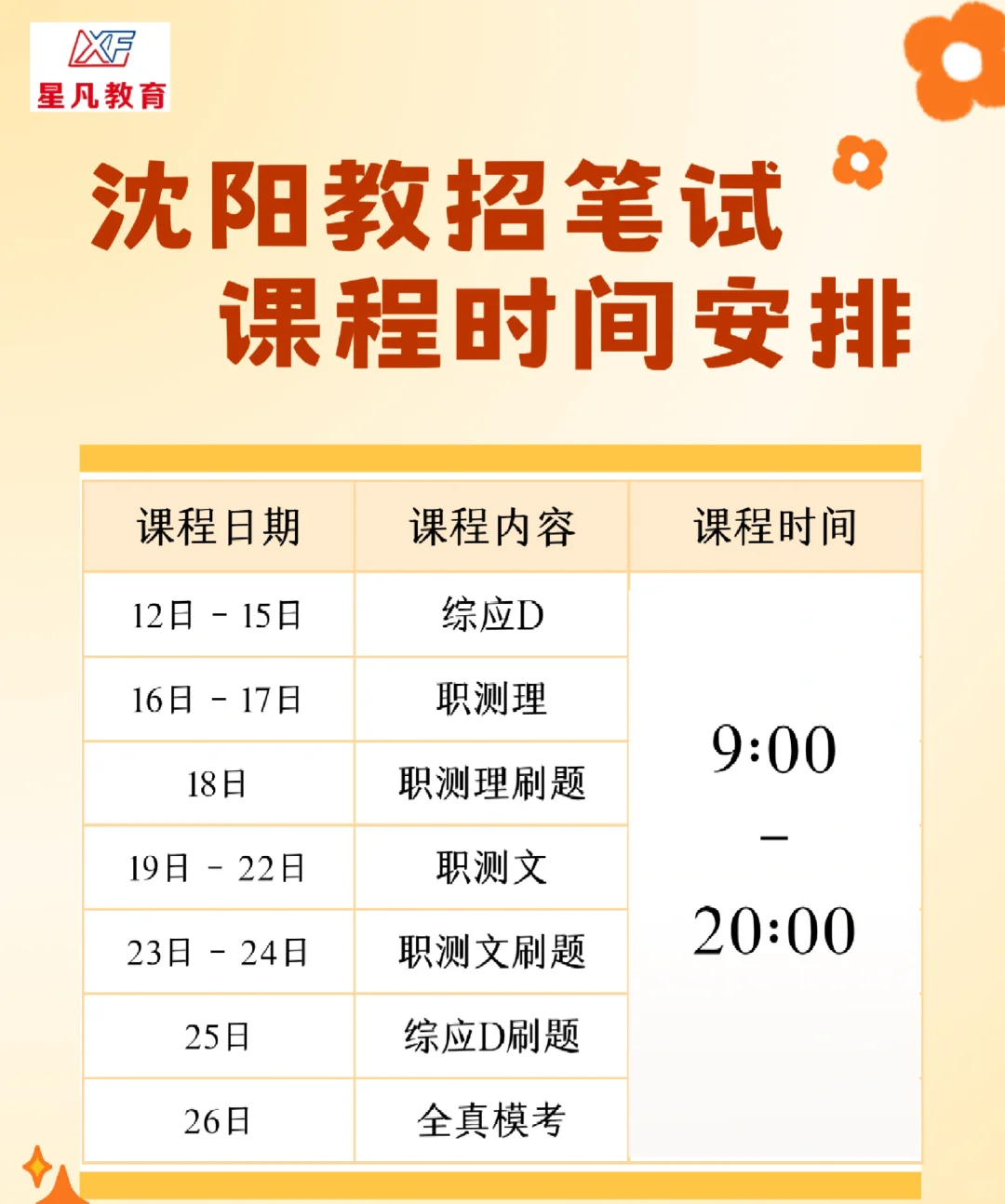 沈阳教师招聘笔试课程安排！上岸首选！