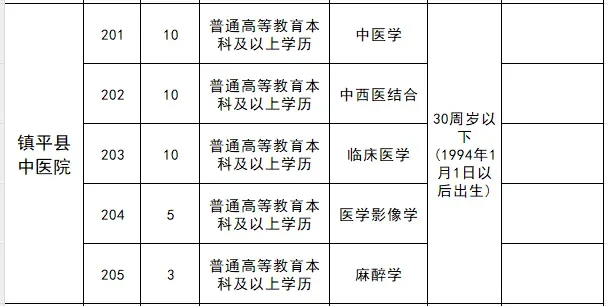 镇平县总医院2024年公开招聘专业技术人员1
