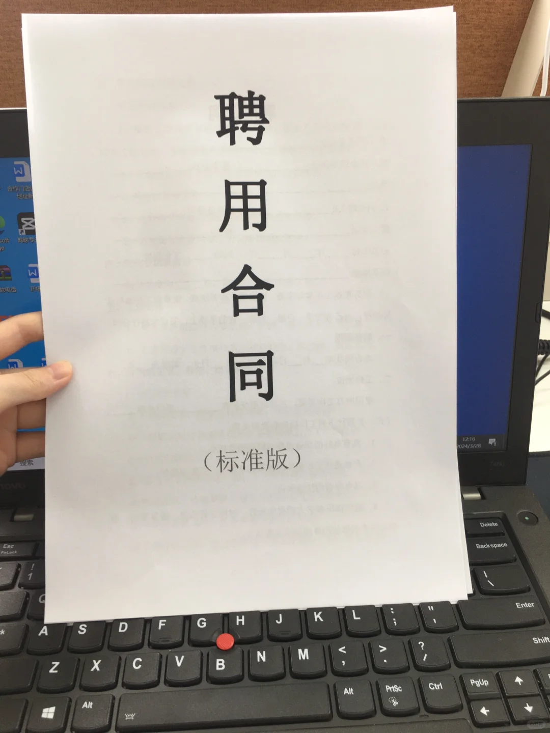 聘用合同（模版）