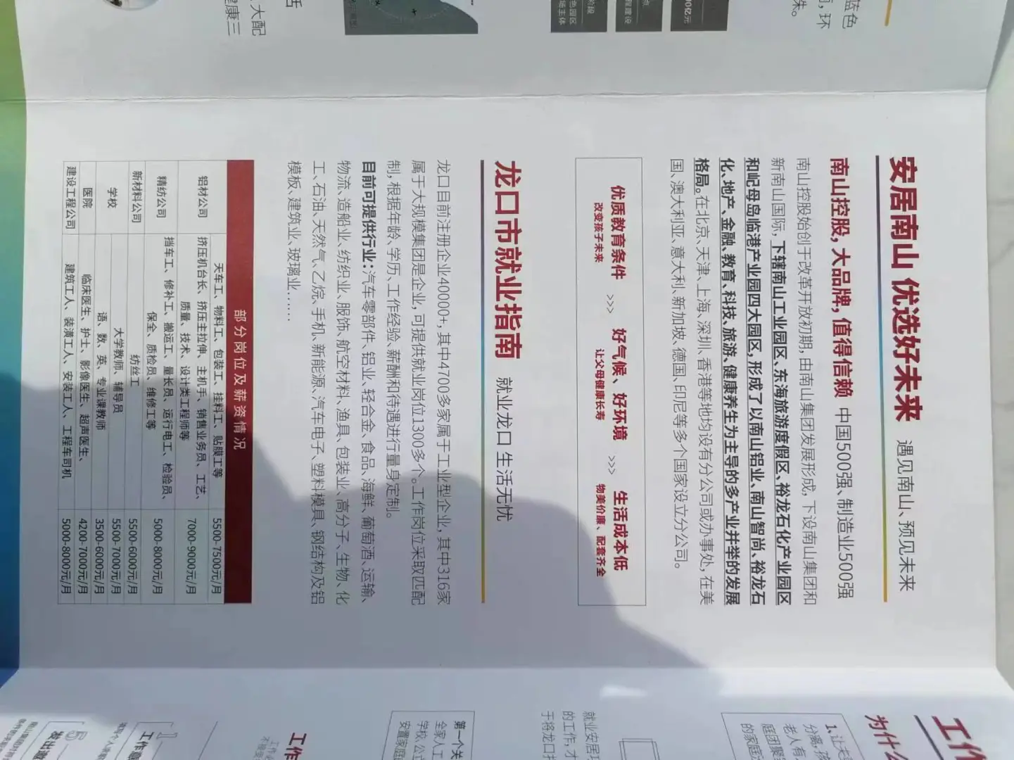 南山集团招人啦!!!