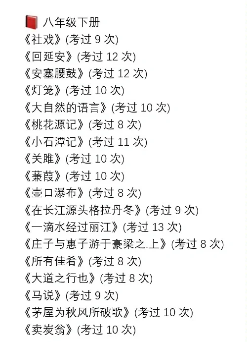 初中语文教师招聘面试试讲稿来喽，背就完了