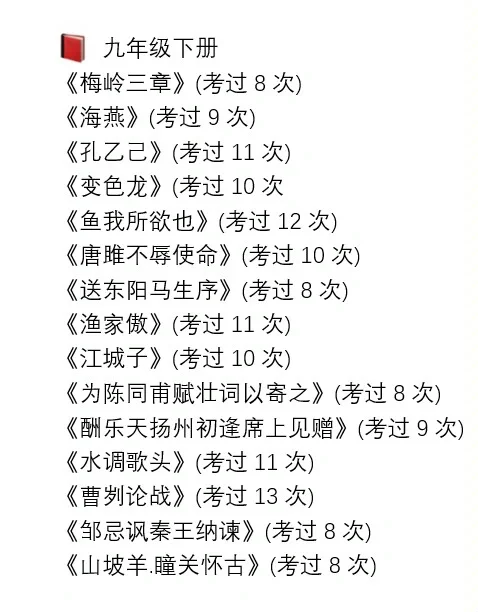 初中语文教师招聘面试试讲稿来喽，背就完了