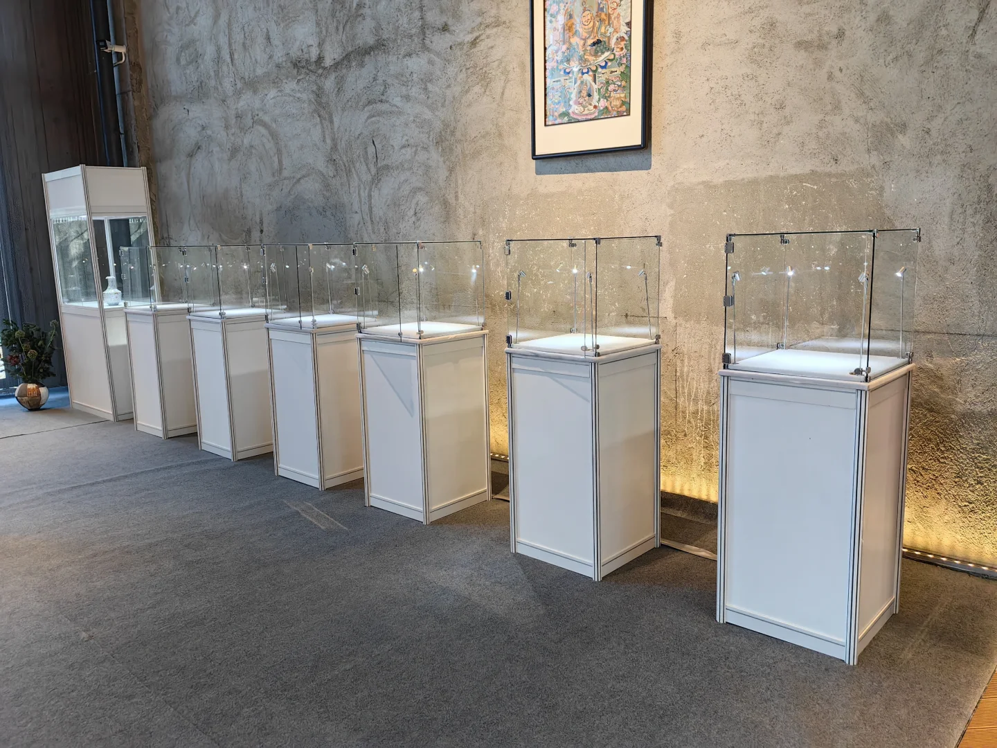 上海苏州嘉兴招聘会展位标摊画板展柜出租