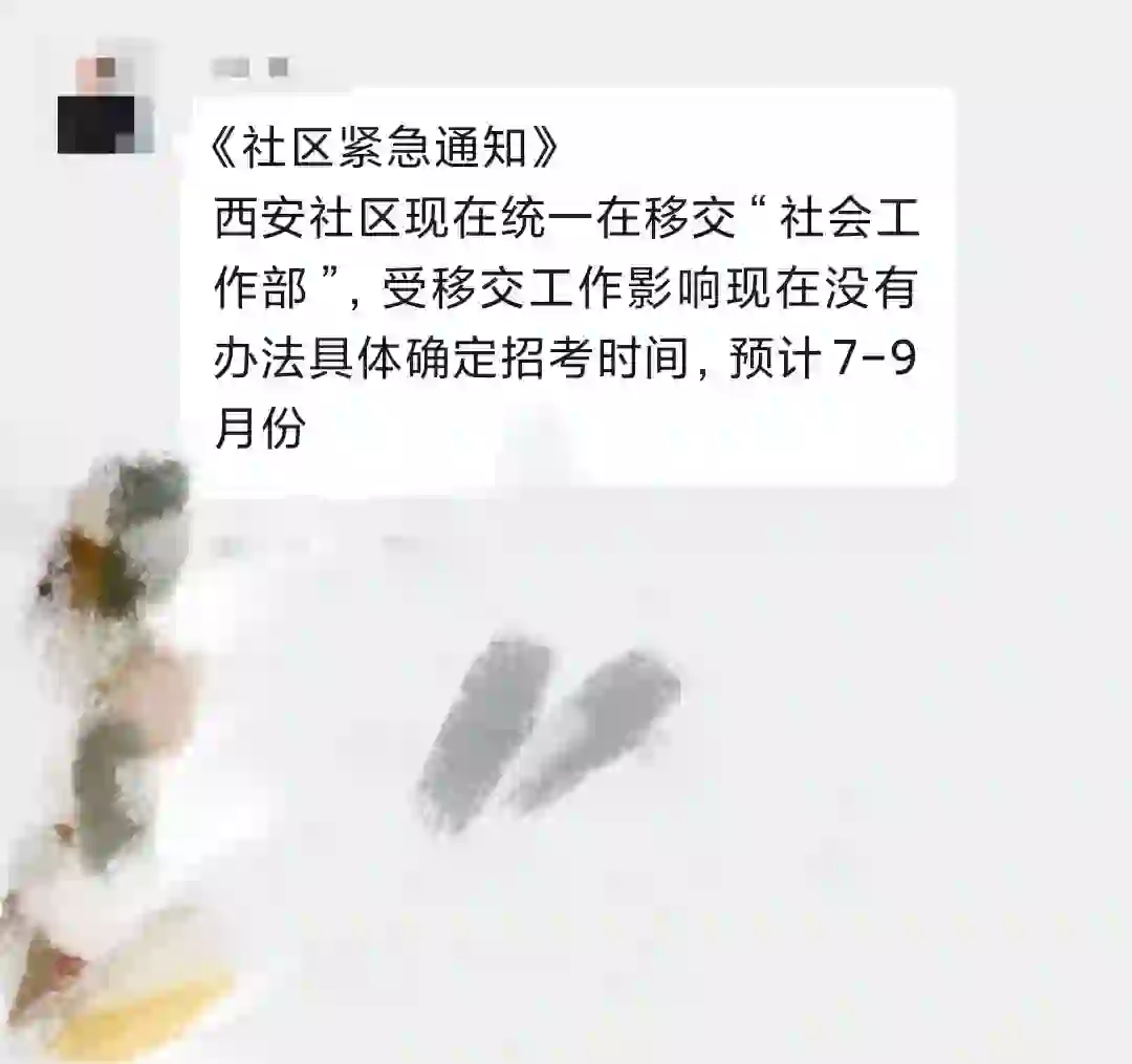 陕西社区工作者招聘