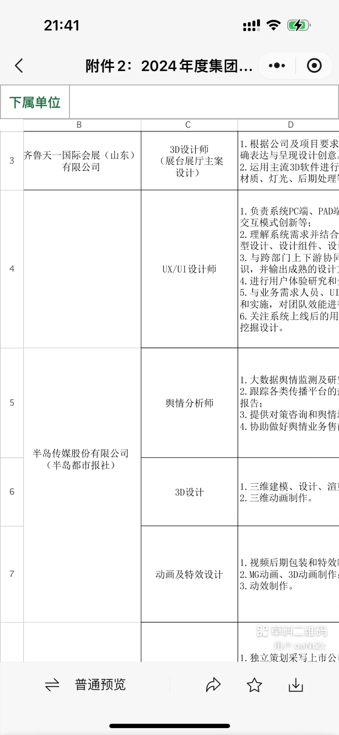 山东大众报业（集团）有限公司公开招聘公告