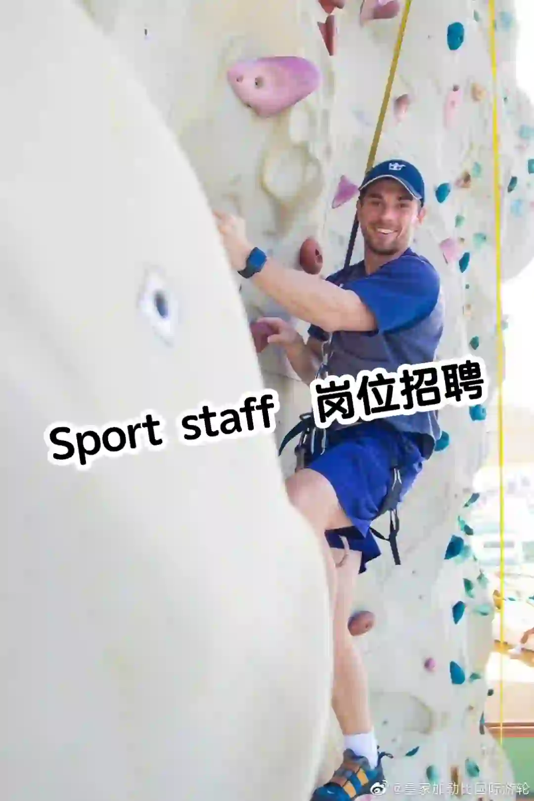 皇家加勒比招聘sport staff