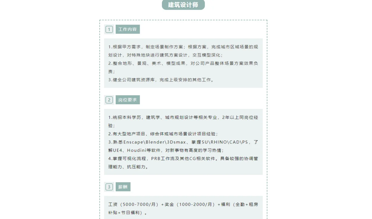 月薪8000四川见山科技有限责任公司招聘