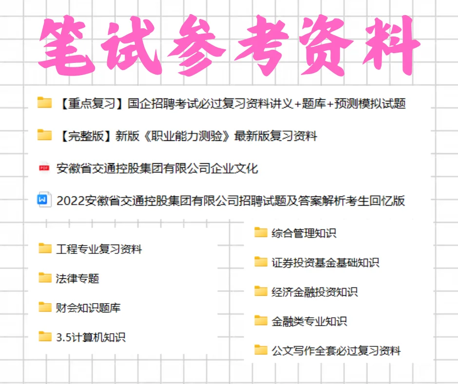 安徽交控笔试！！