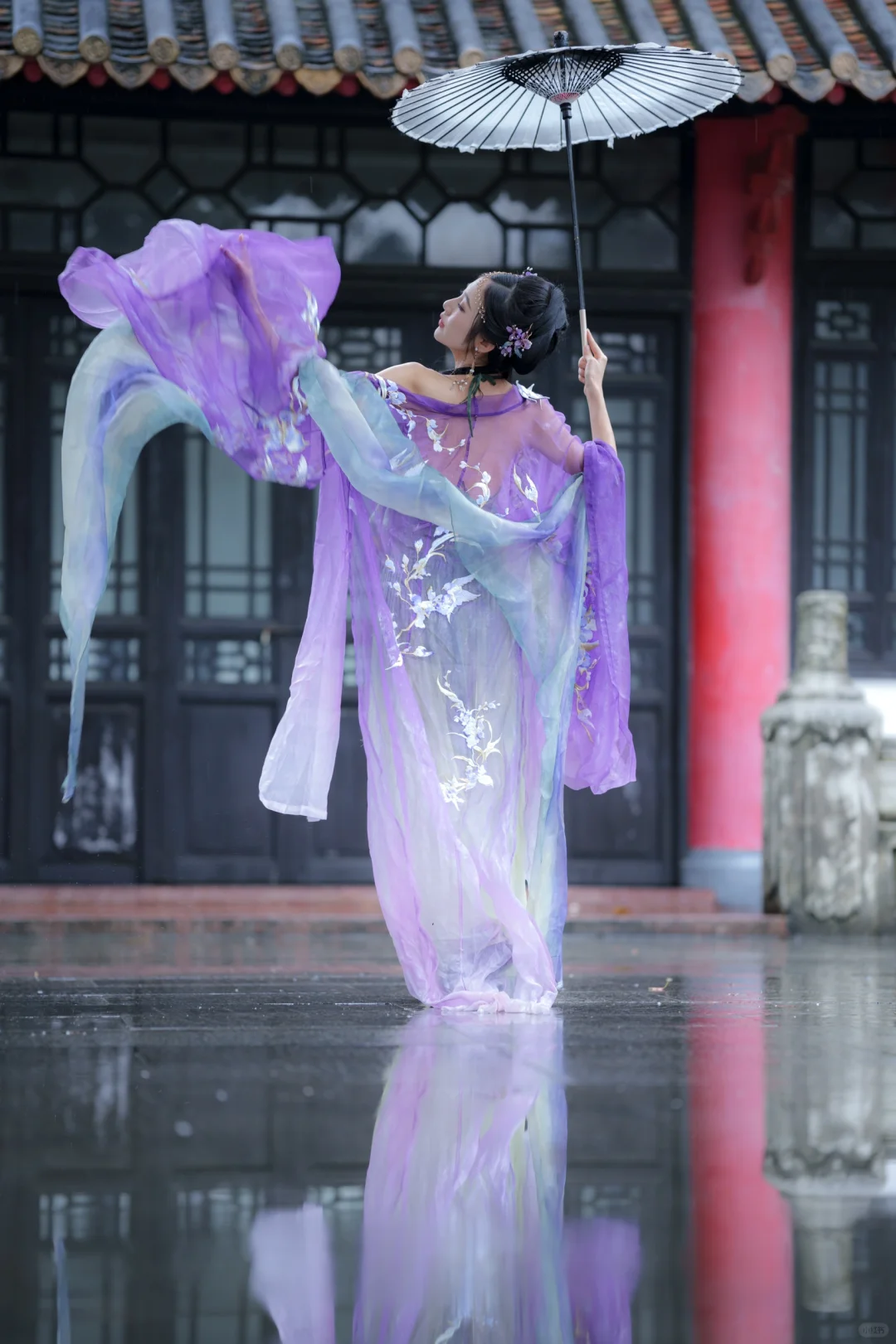 紫色鸢尾 / 汉服/ 写真 / 第二组