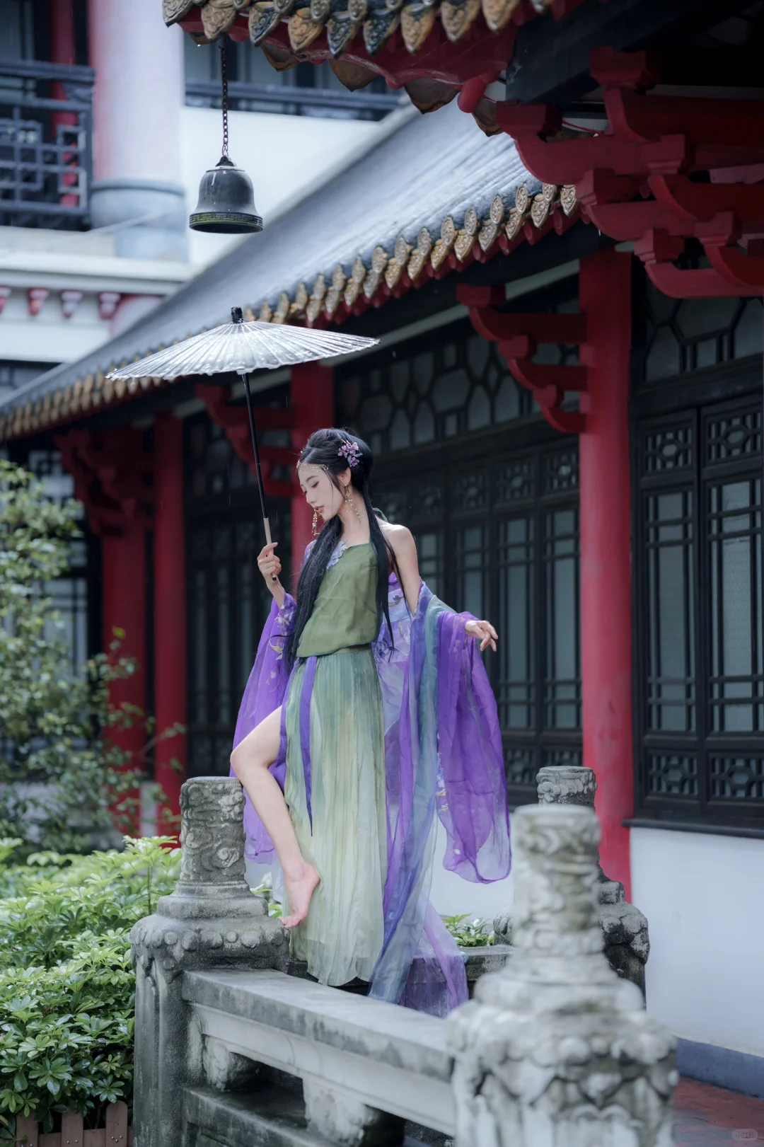 紫色鸢尾 / 汉服/ 写真 / 第二组