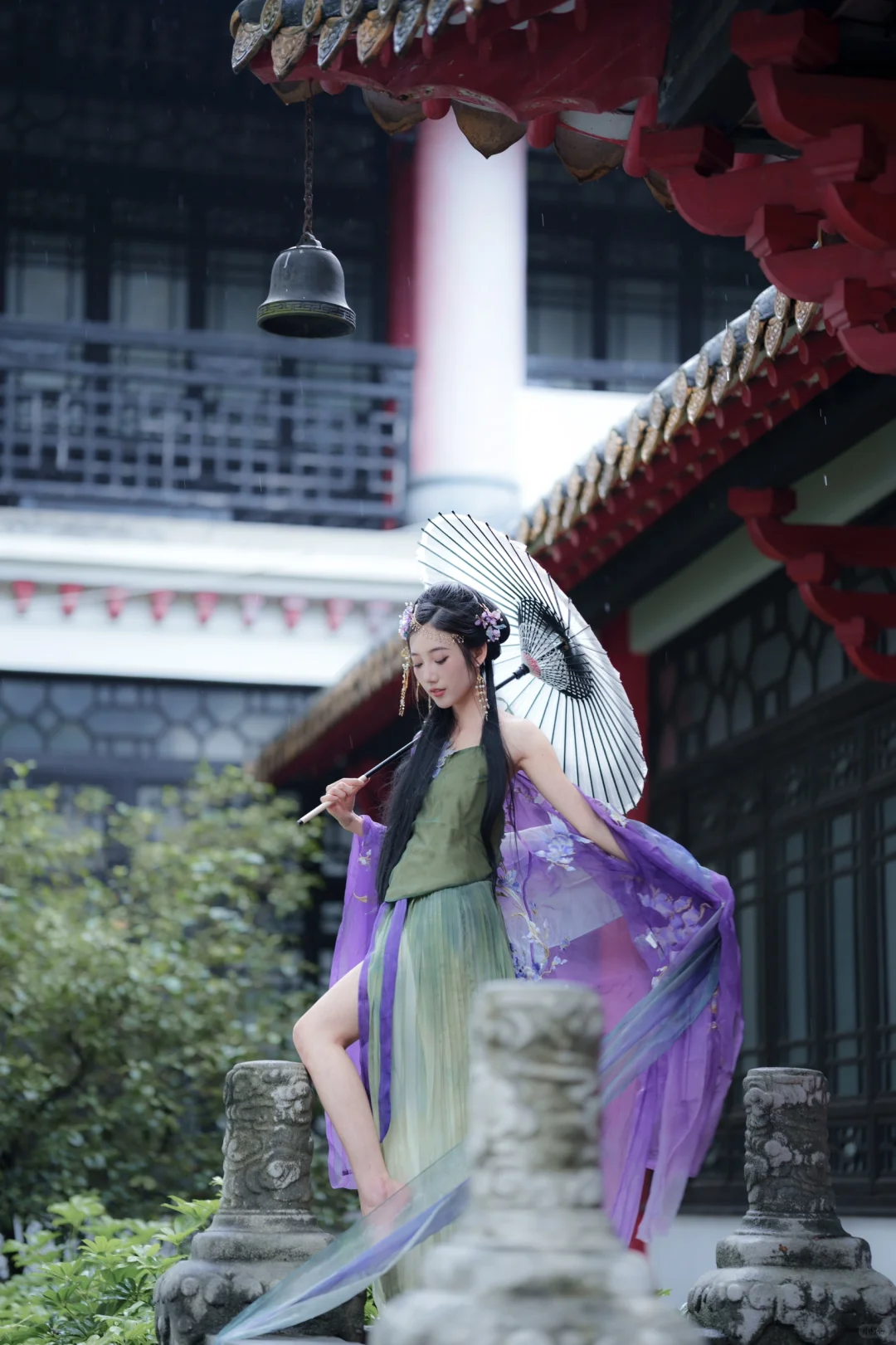 紫色鸢尾 / 汉服/ 写真 / 第二组