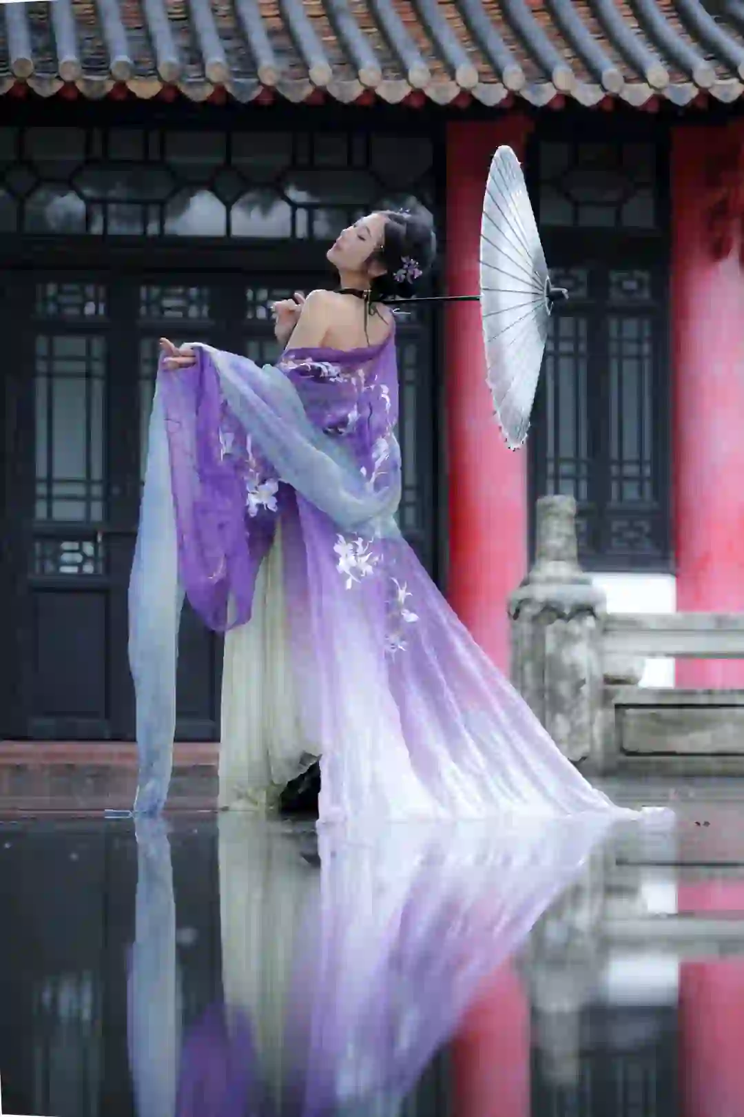 紫色鸢尾 / 汉服/ 写真 / 第二组