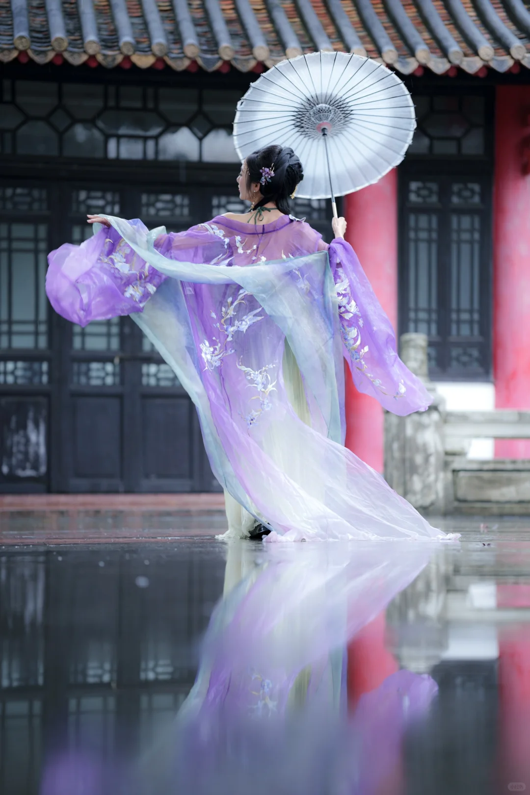 紫色鸢尾 / 汉服/ 写真 / 第二组