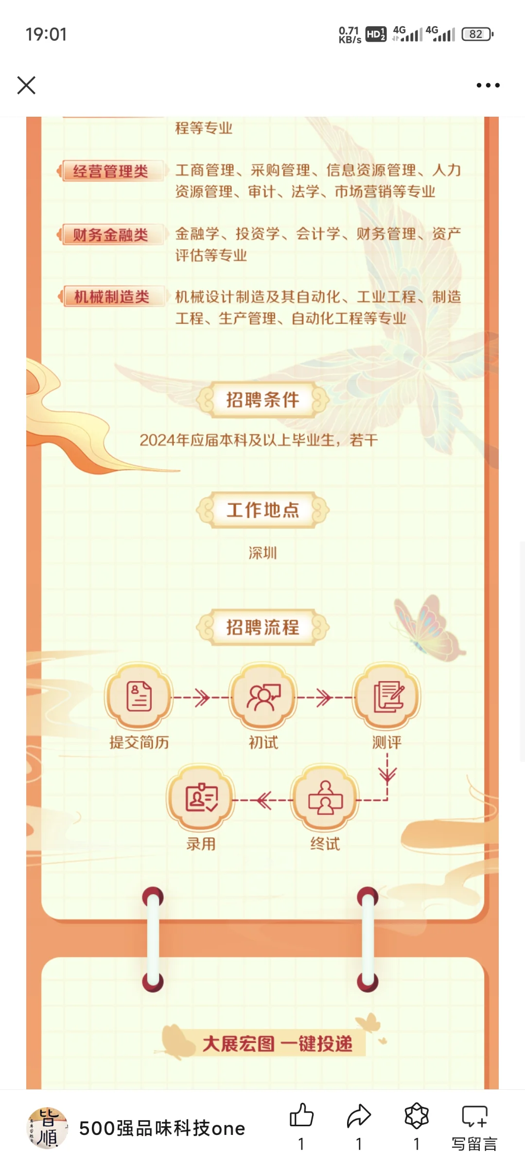 【招聘快讯】中国南山集团 2024校园招聘