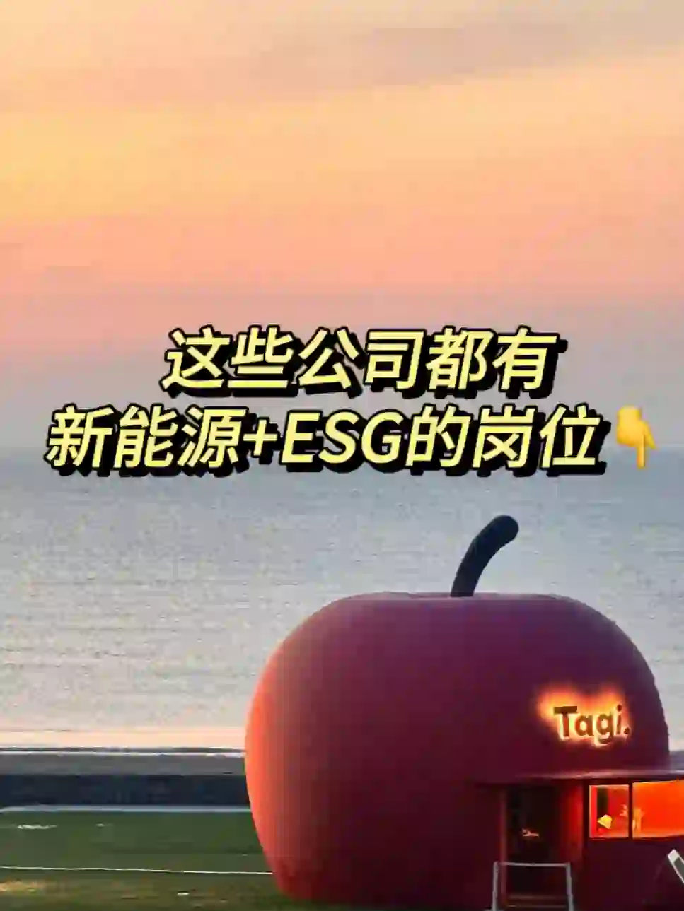 这些公司都有新能源+ESG的岗位