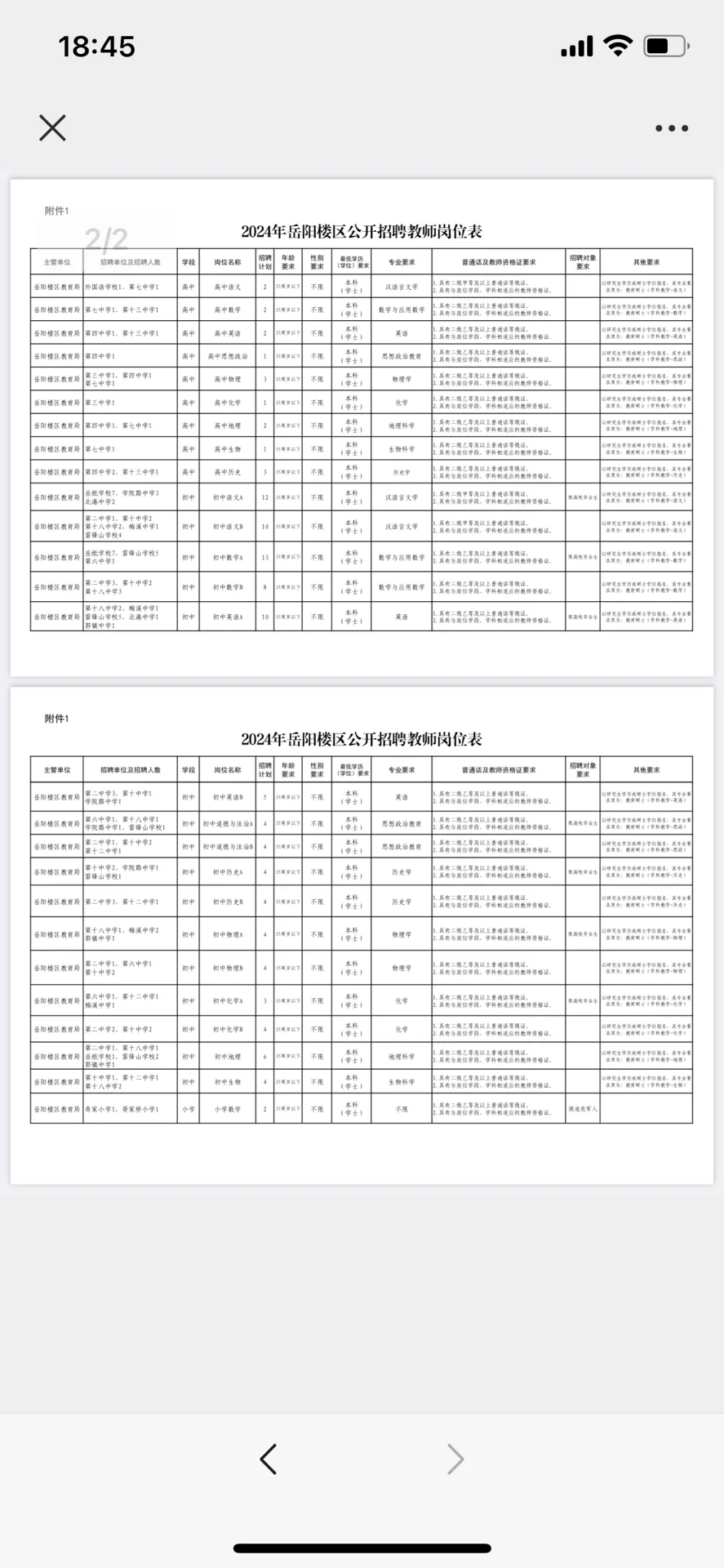 2024年岳阳岳阳楼区公开招聘教师118名公告
