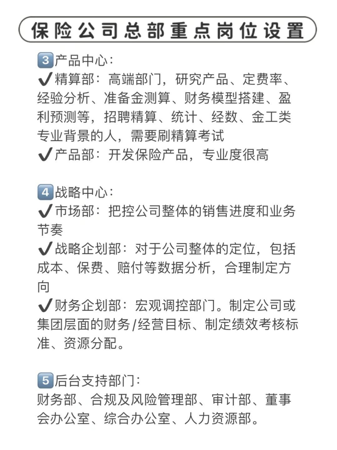 保险就业岗位大盘点！入行必看！
