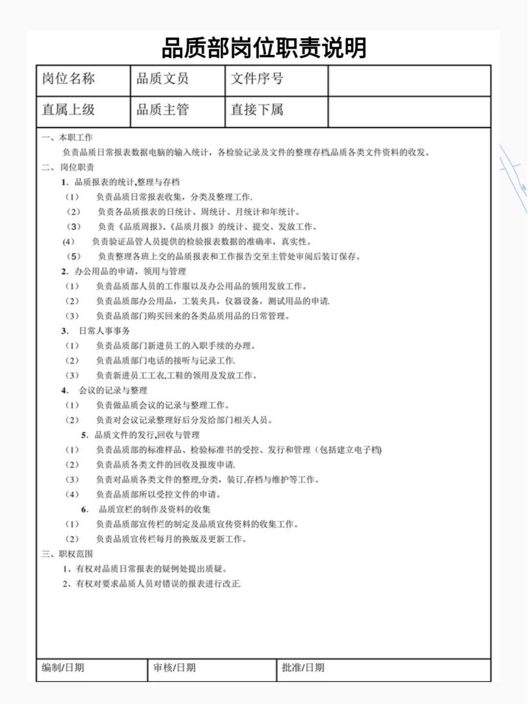 🔍 看懂品质部各岗位职责，找工作不迷茫