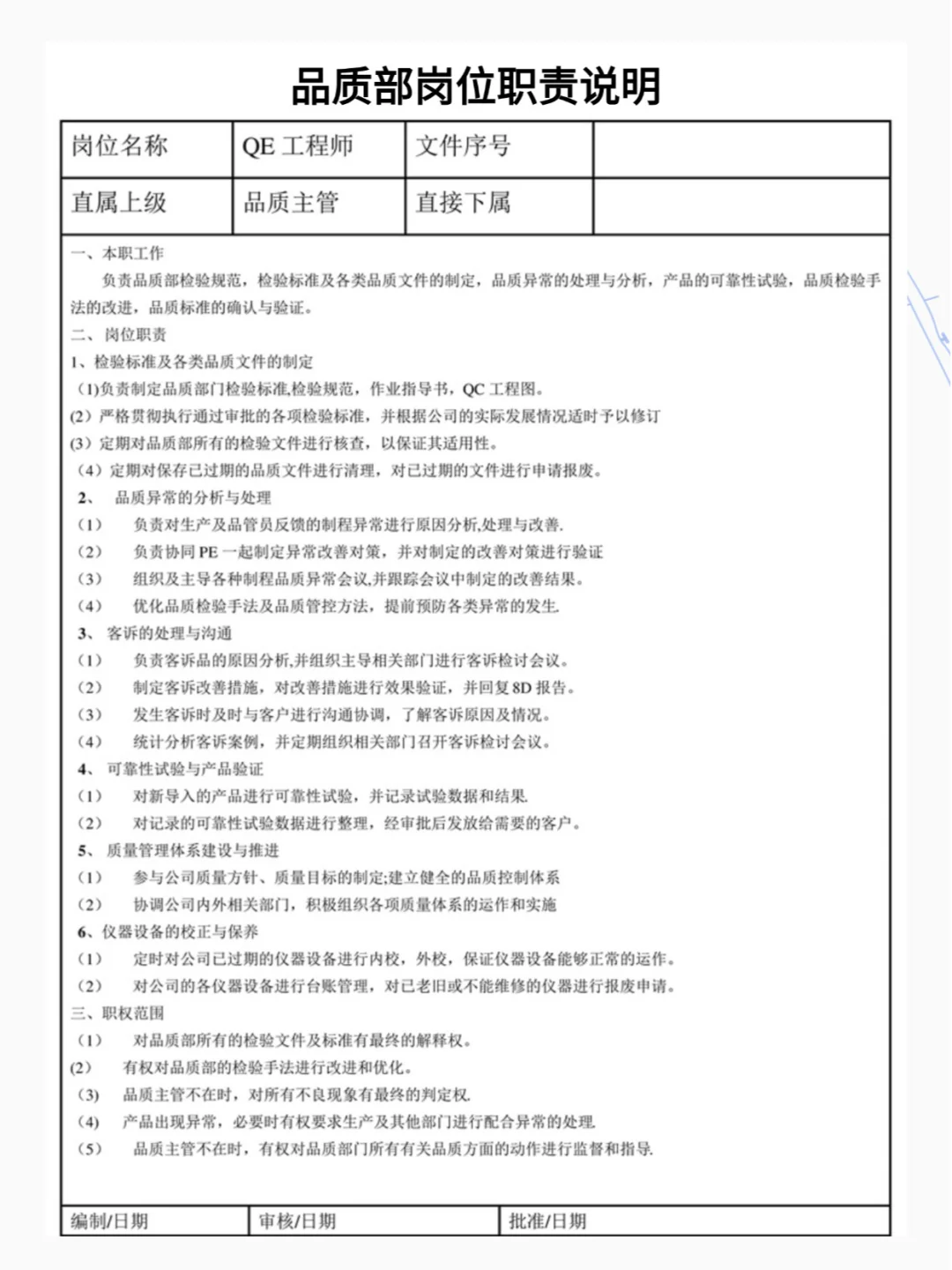 🔍 看懂品质部各岗位职责，找工作不迷茫